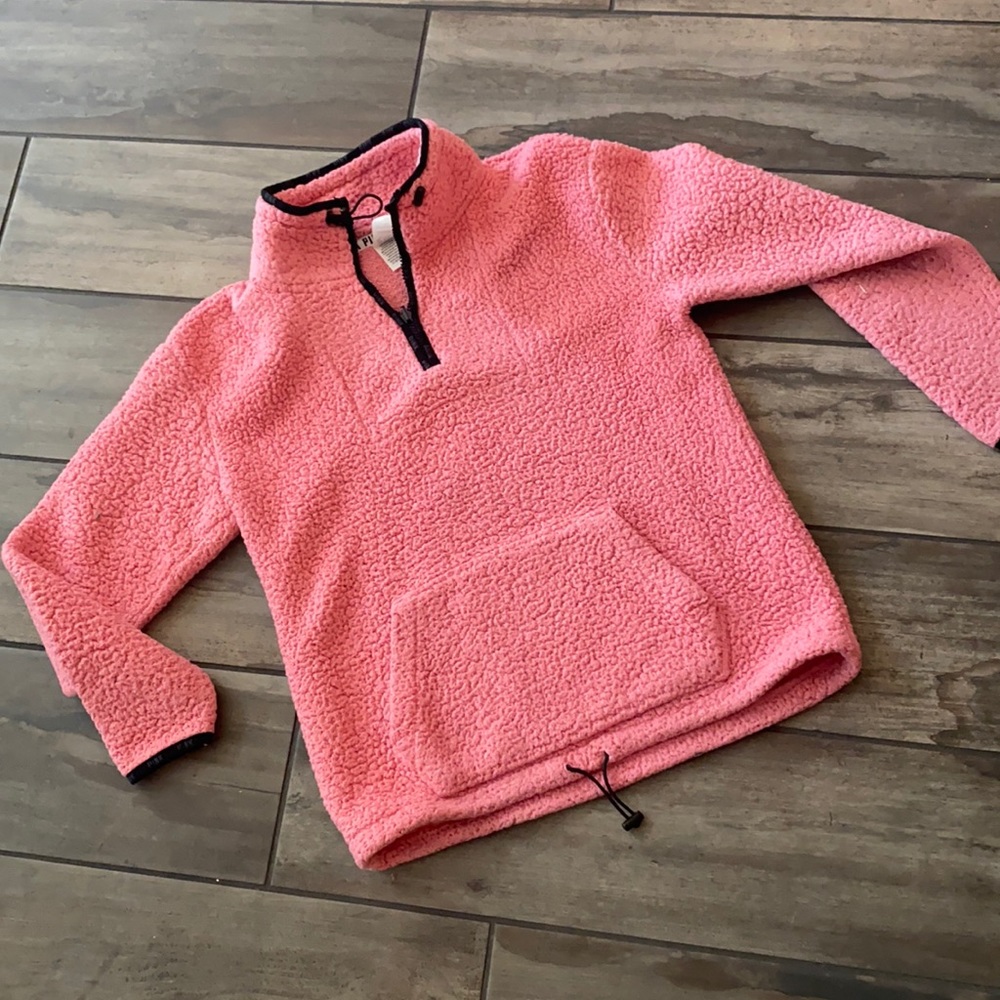 PINK Sherpa pullover